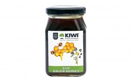 Kiwi Kisan Window Raw Niger Honey   Glass Jar  250 grams